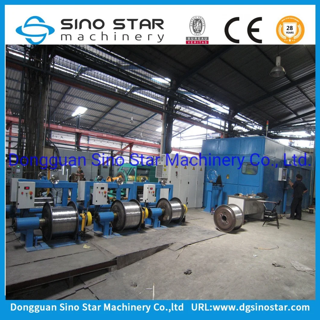 1600mm Double Twist Bunching Machine for Stranding Bare Copper and Aluminum Cables