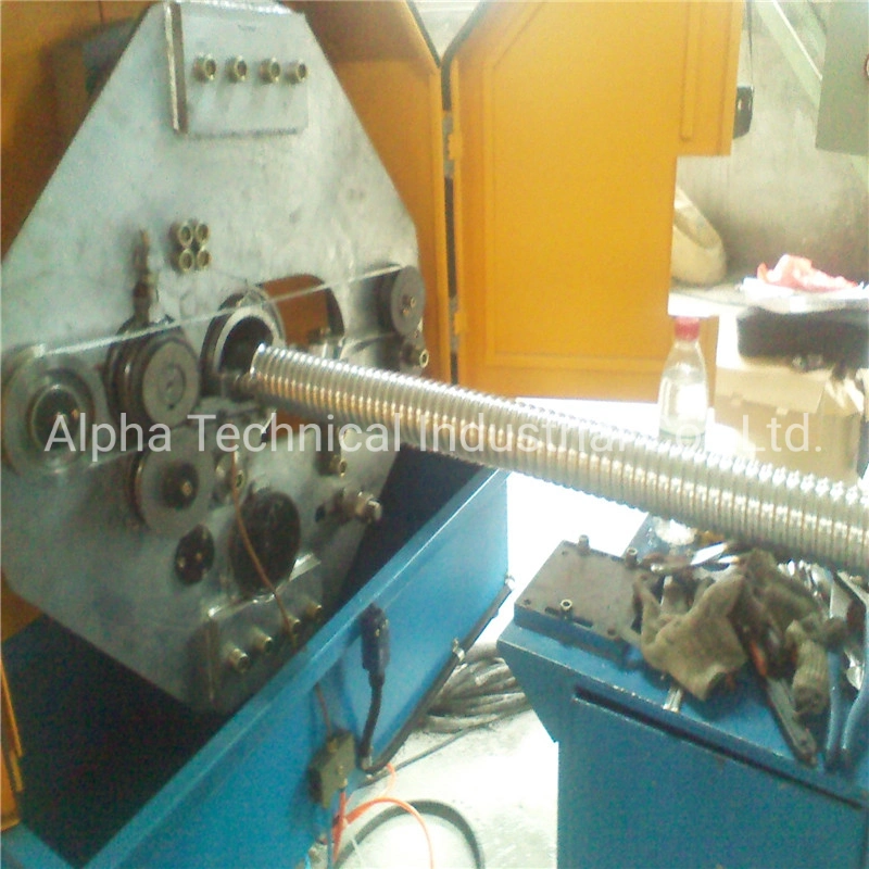 Heavy Duty Steel Strip Interlock Cable Armoring Machine