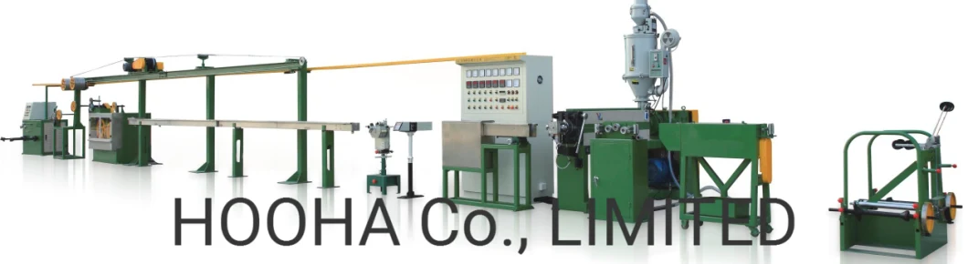 Single Core High Speed PVC/PE/PP Extruder Insulated Wire Sheathing Extrusion Machine