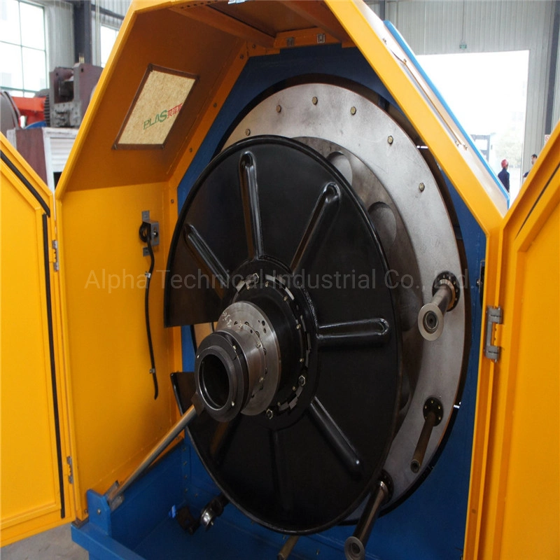 Steel Strip Copper Strip, Aluminium Strip Interlock Armouring Machine for Wire and Cables^