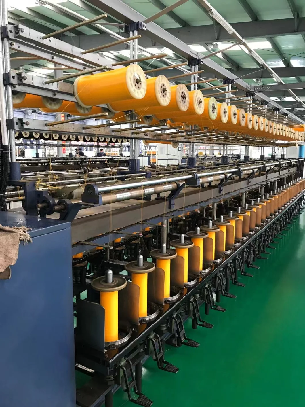 Electronic Take up Capacity Thread Fancy Yarn Twisting Machine