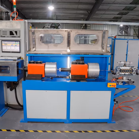 광케이블 느슨한 튜브 Sz 연선 장비